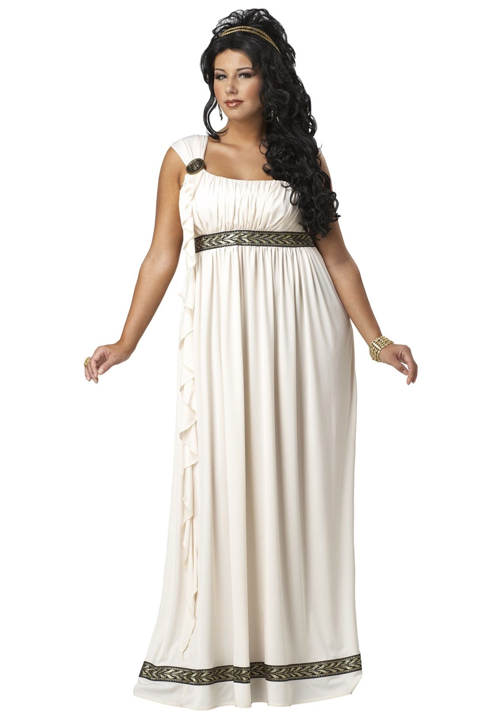 Платье в греческом стиле на полных женщин