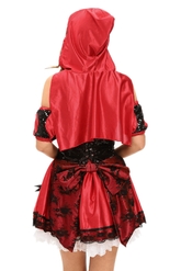 Женские костюмы - Ажурный костюм Красной шапочки