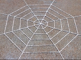Декорации - Белая паутина 3 метра