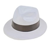 Ретро - Белая шляпа мафиози