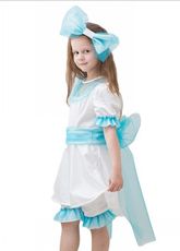 Детские костюмы - Белый костюм Мальвины