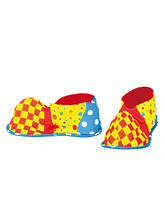 Клоуны и клоунессы - Ботинки взрослые клоун чудик