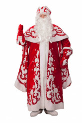 Праздничные костюмы - Дед Мороз Премиум