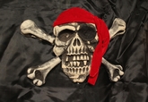 День подражания пиратам - Декорация Знамя Пиратов