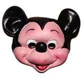 Костюмы для девочек - Детская латексная маска Микки Мауса