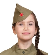Военные - Детская пилотка со звездой