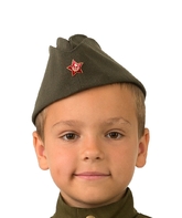 Национальные - Детская пилотка солдата
