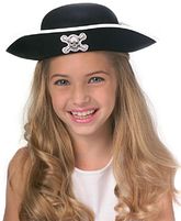 Пиратки - Детская пиратская шляпа-котелок