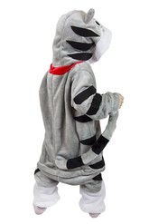 Кигуруми - Детская пижама Серый Кот