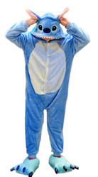 Костюмы для девочек - Детская пижама синий Стич