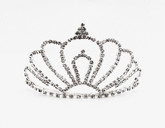 Принцессы - Детская серебристая корона