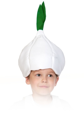 Детская шапка Чеснок