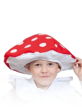 Фрукты и ягоды - Детская шапка Гриб Мухомор
