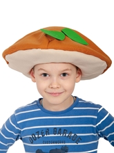 Костюмы для мальчиков - Детская шапка Гриб Подберезовик
