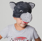 Животные - Детская шапка-маска Волка