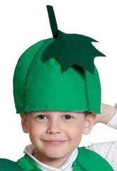 Овощи и фрукты - Детская шапка Огурец
