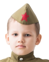 Праздничные костюмы - Детская военная пилотка