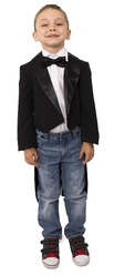 Ретро-костюмы 80-х годов - Детский черный фрак