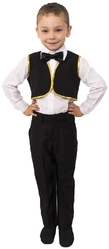 Профессии и униформа - Детский черный жилет
