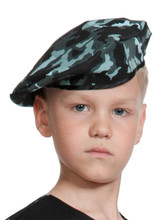 Военные - Детский камуфляжный берет