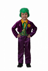 Супергерои и комиксы - Детский карнавальный костюм Джокер Премиум