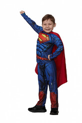 Супергерои и комиксы - Детский карнавальный костюм Супермэн с мускулами