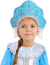 Праздничные костюмы - Детский кокошник Сударушка