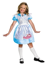 Алиса в Стране чудес - Детский костюм Алисы с котом