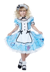 Алиса в Стране чудес - Детский костюм Алисы
