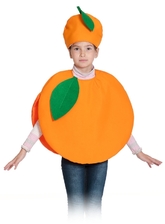 Фрукты и ягоды - Детский костюм Апельсина