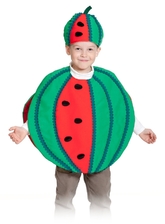 Овощи и фрукты - Детский костюм Арбуза