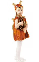 Животные и зверушки - Детский костюм Белочки малышки