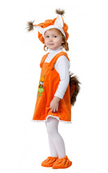 Костюмы для девочек - Детский костюм Белочки с ушками