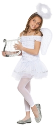 Костюмы для девочек - Детский костюм Белого Ангелочка