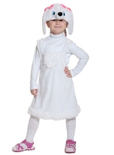 Животные и зверушки - Детский костюм Белого Пуделя