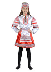 Русские народные - Детский костюм Белоруски