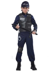 Полицейские и копы - Детский костюм бойца SWAT