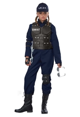 Полицейские и копы - Детский костюм бойца SWAT