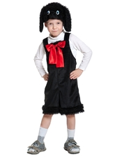 Животные и зверушки - Детский костюм Черного пуделя