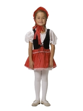 Красная шапочка - Детский костюм Девочки Красной Шапочки