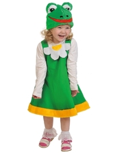 Детские костюмы - Детский костюм девочки Лягушки