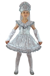 Снежинки - Детский костюм Девочки Снежинки