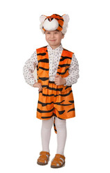 Животные - Детский костюм для мальчиков Тигр