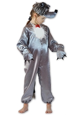 Животные и зверушки - Детский костюм доброго Волчонка