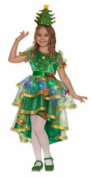 Костюмы на Новый год - Детский костюм Елочки Лучистой