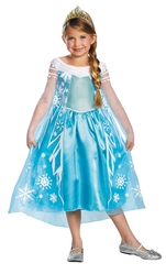 Принцессы и принцы - Детский костюм Эльзы Холодное сердце