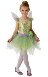 Костюмы для девочек - Детский костюм феи Тинкер Белл с крыльями