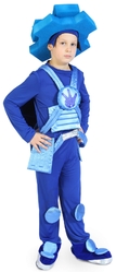 Сказочные герои - Детский костюм Фиксика Нолика синий
