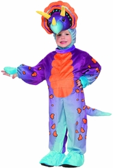 Животные - Детский костюм фиолетового динозавра
