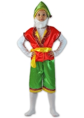 Сказочные герои - Детский костюм Гномика с мишурой